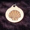 Seashell Nature Wooden Necklace and Pendant