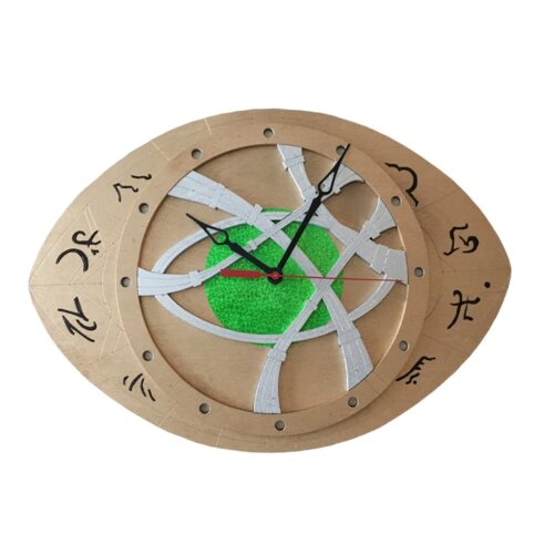 Eye of Agamatto from Dr. Strange Love Clock shaped like an eye
