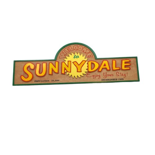 Sunnydale Sign from Buffy the Vampire Slayer Show