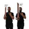 Size difference of 23in and 30in Steven Universe Sword
