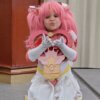 Cosplayer holding our USA Chibi Crystal Carillon "Twinkle Yell" Pegasus Bell
