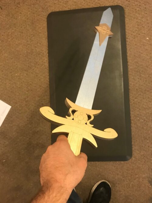 Sailor Venus Sword of the Silver Crystal
