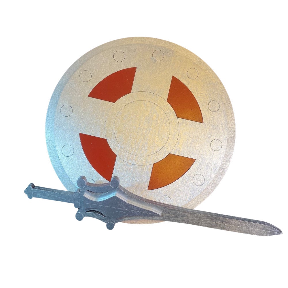 toy for kids Wooden toy Sword and  Shield 