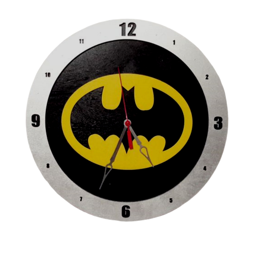 Batman Silhouette Wall Clock 