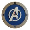 Avengers Clock on Blue background