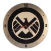 Shield Clock on Black background