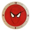Spiderman Clock on Red background
