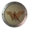 Wonder Woman Movie Inspired Clock on Beige Background