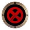 X-Men Clock on Black background