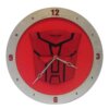 Autobot Transformers Clock on Red Background