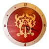 Belmont Castle Castlevania Clock on Red Background