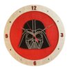 Star Wars Darth Vader Clock on Red Background