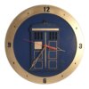 Dr Who Tardis Clock on Blue Background
