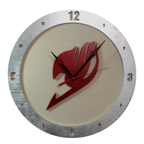 Fairy Tails Build A Clock on Beige Background