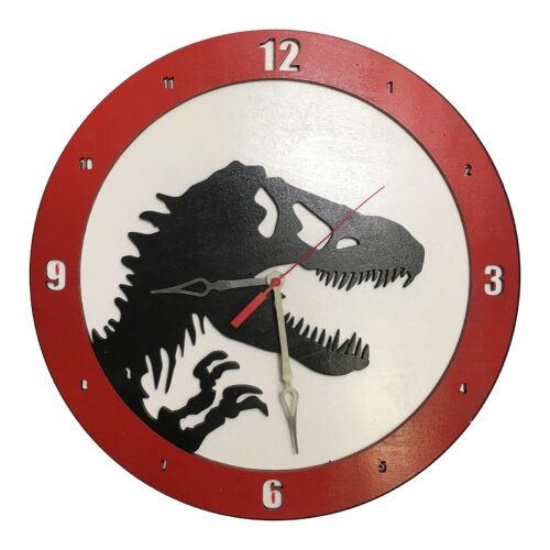 Jurassic Park Dinosaur Clock