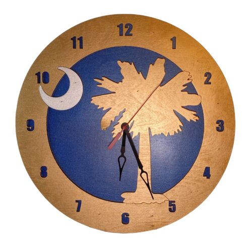 SC Palmetto Clock