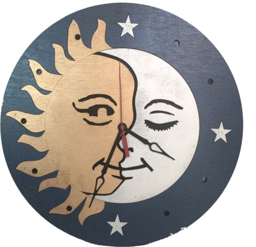 Sun and Moon Celestial Clock