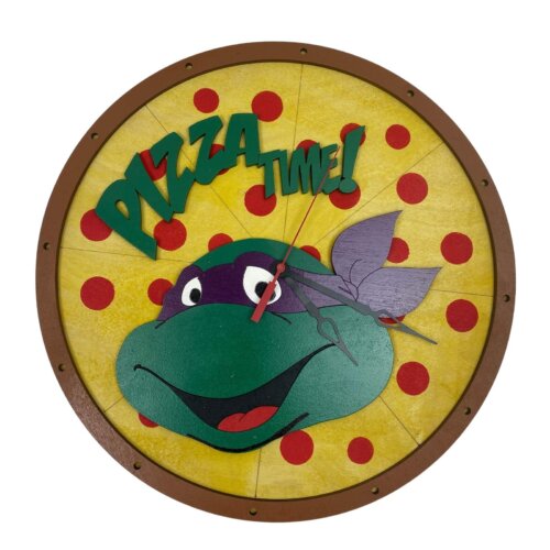 TMNT Pizza Time Donatello Clock