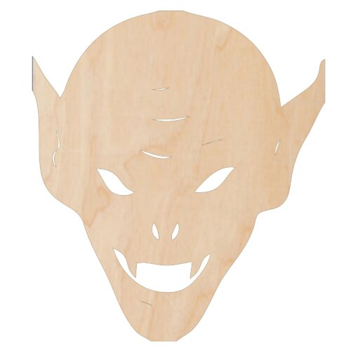 Nosferatu Vampire DIY Unfinished Wood Craft to color or paint