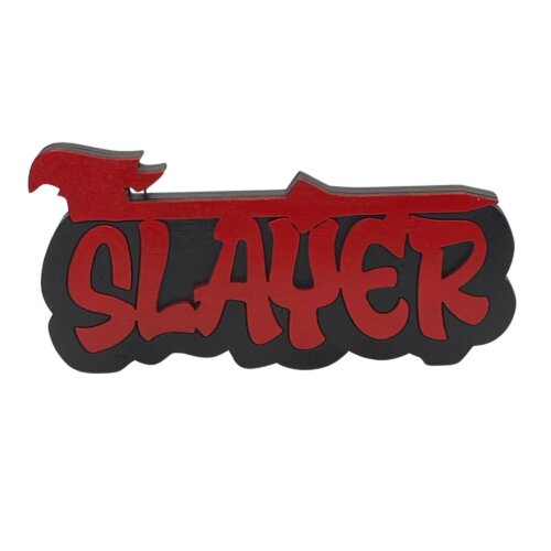 Slayer Graffiti style free standing block words