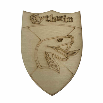 Harry Potter Slytherin DIY Wood Craft