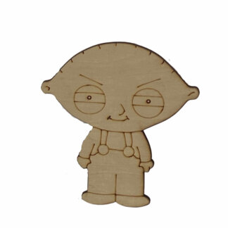 Stewie Family Guy DIY Unfinished Wood Craft