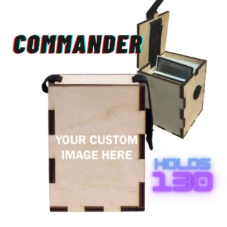 Commander Size Gaming Deck Box