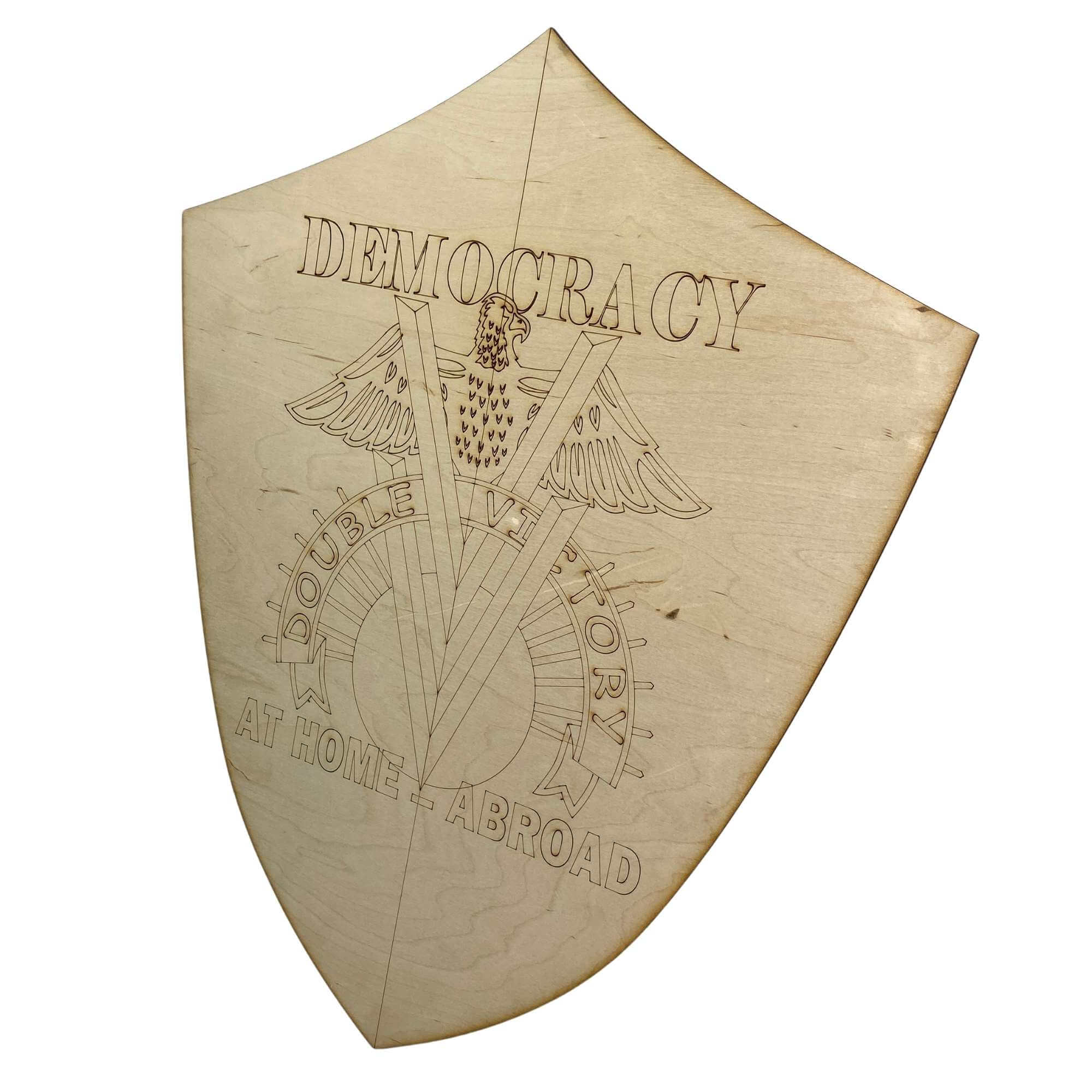 Isaiah Bradley Captain America Shield Front to the Left