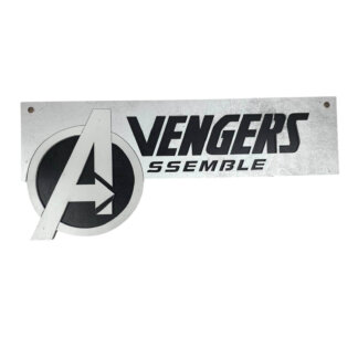 Avengers Assemble Door Sign