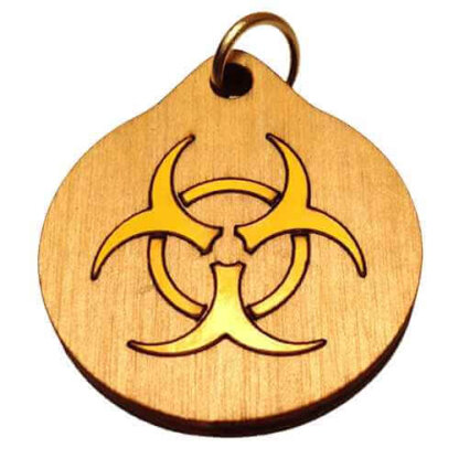 Toxic Wood Necklace and or Keyring