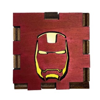 Iron Man Light Up Gift Box