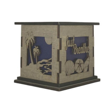 Just Breathe Decorative Light Up Gift Boxes