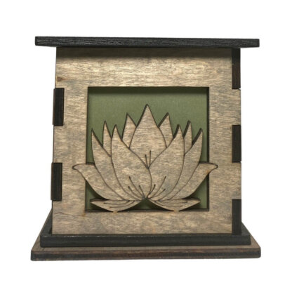 Meditative Lotus Decorative Light Up Gift Boxes