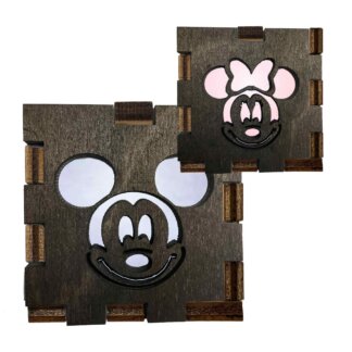 Mickey and Minnie Mouse Light Up Gift Box
