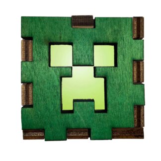Minecraft Creeper Light Up Gift Box