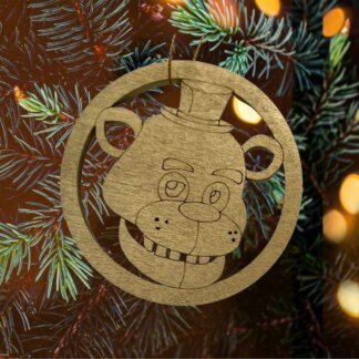 FNAF Christmas Ornament or Gift Tag