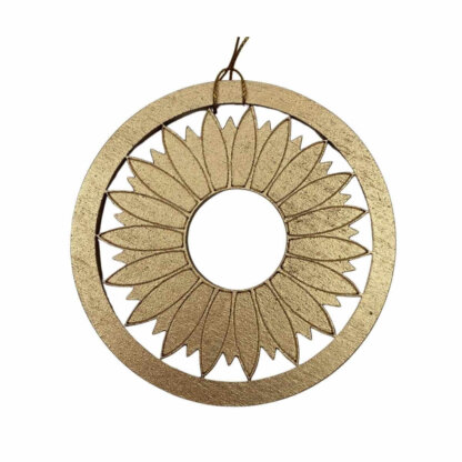Sunflower Christmas Ornament or Gift Tag