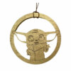 Baby Yoda Christmas Ornament or Gift Tag