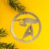 Star Trek Christmas Ornament or Gift Tag