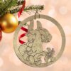 Lilo and Stitch Christmas Ornament or Gift Tag