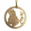 Winnie The Pooh Christmas Ornament or Gift Tag