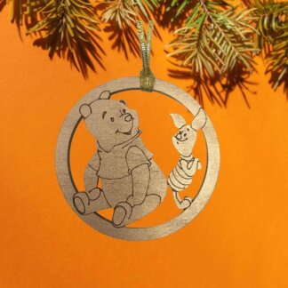 Winnie the Pooh Ornament or Gift Tag