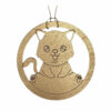 Kitty Cat Christmas Ornament or Gift Tag
