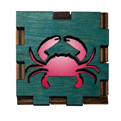 Crab Light Up Fun Gift Box