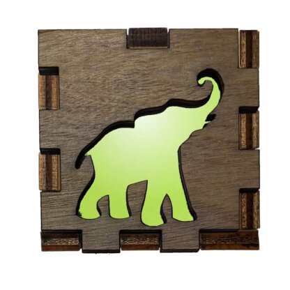 Elephant Light Up Fun Gift Box