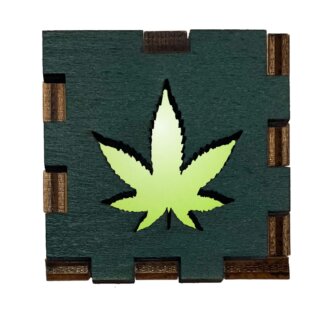 Marijuana Light Up Fun Gift Box