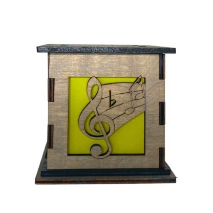 Music Decorative Light Up Gift Box