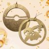 Pokemon or Pikachu Ornament or Gift Tag