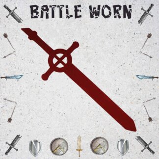 Battle Worn Demon Blood Sword