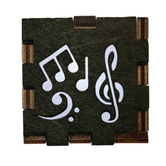 Music Notes Fun Light Up Gift Boxes